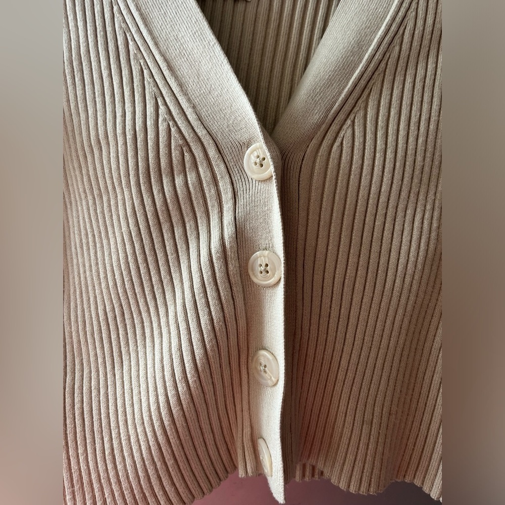 A&F Wide Ribbed Cardigan - Picture 4 of 7